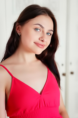 Adite Exposing Perky Breasts With Tempting Puffy Nipples